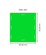 Rip-Proof Rubber Tag