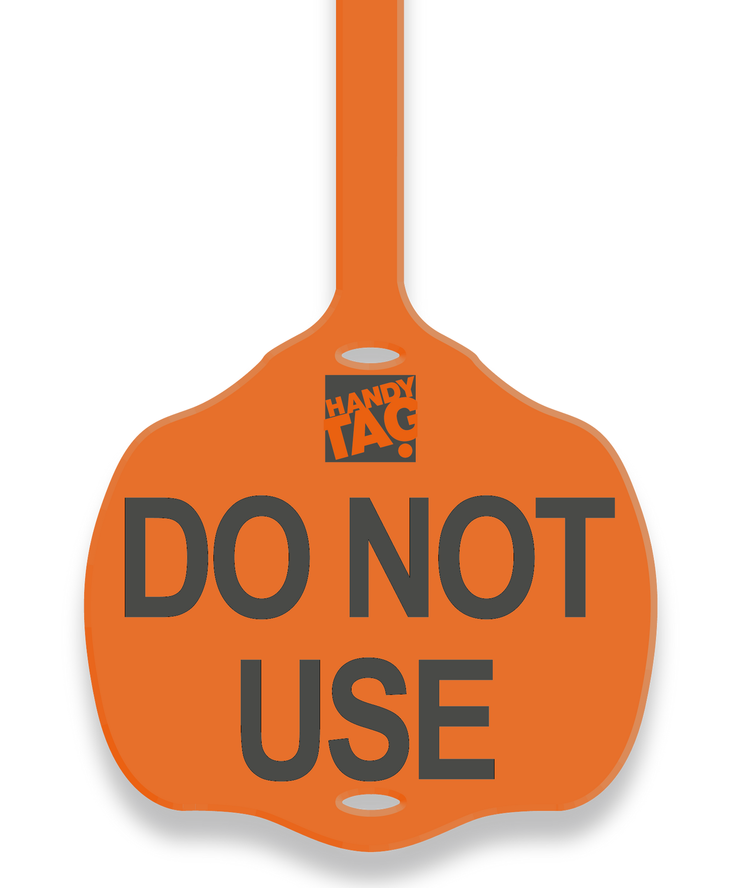 Orange Do Not Use Tag Tall