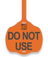 Orange Do Not Use Tag Tall