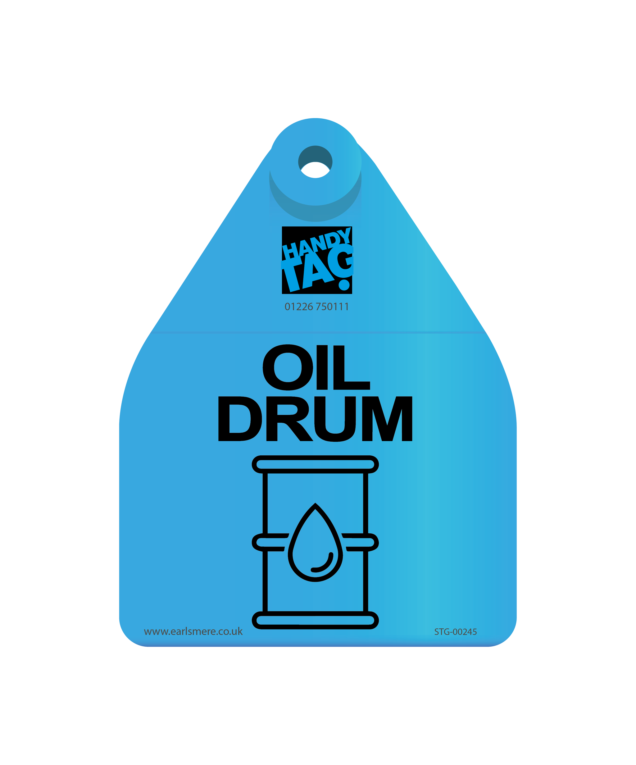 Oil Drum Tag