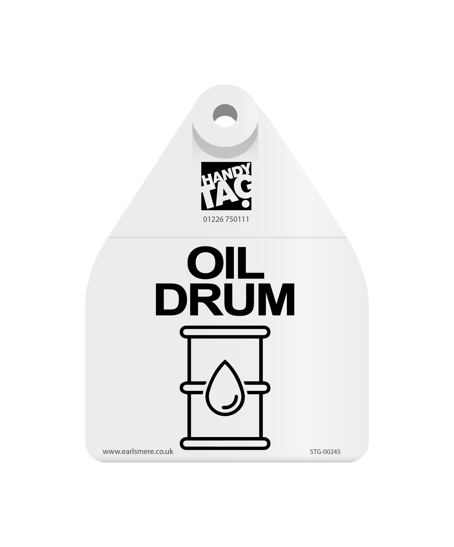 Oil Drum Tag