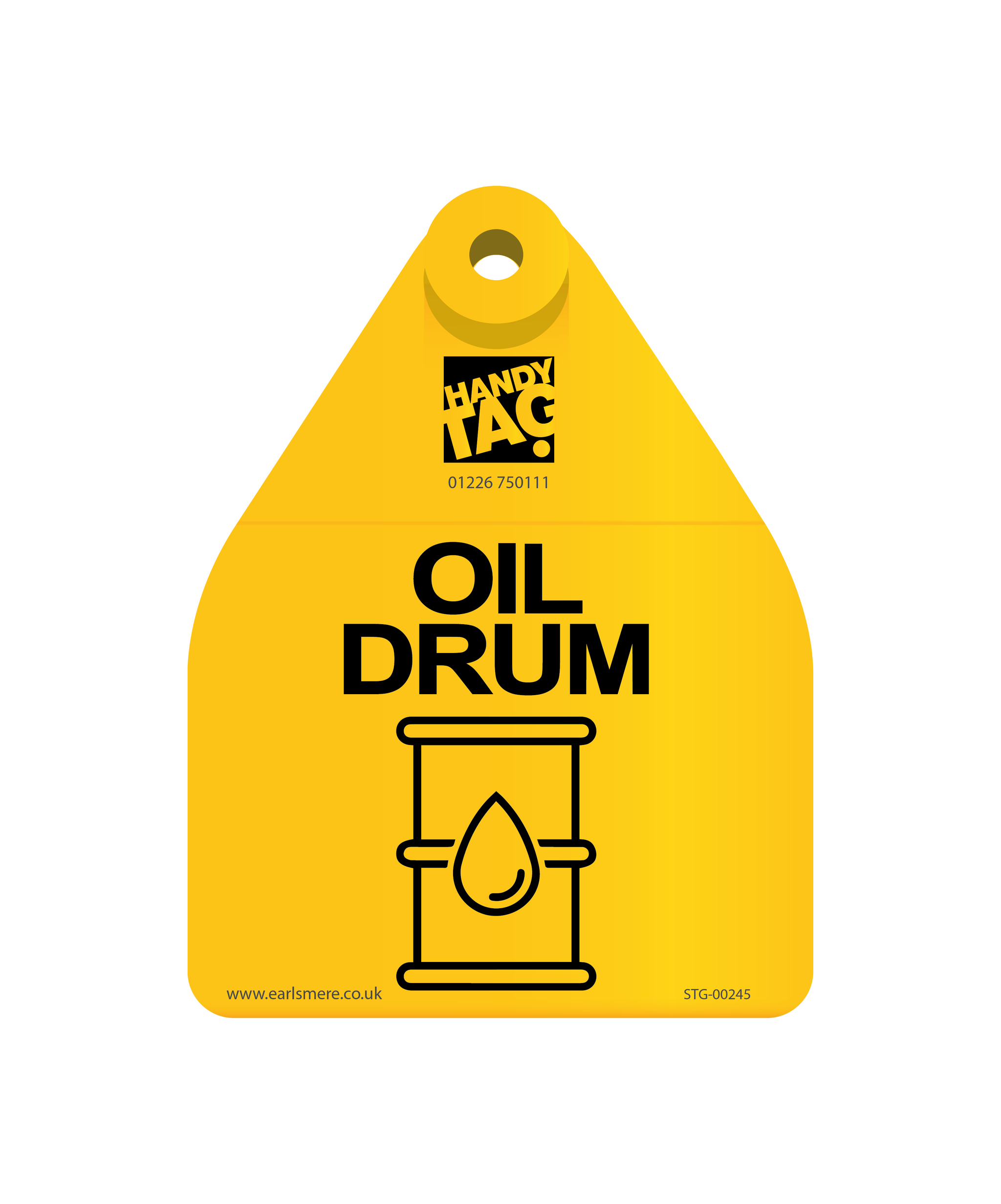 Oil Drum Tag