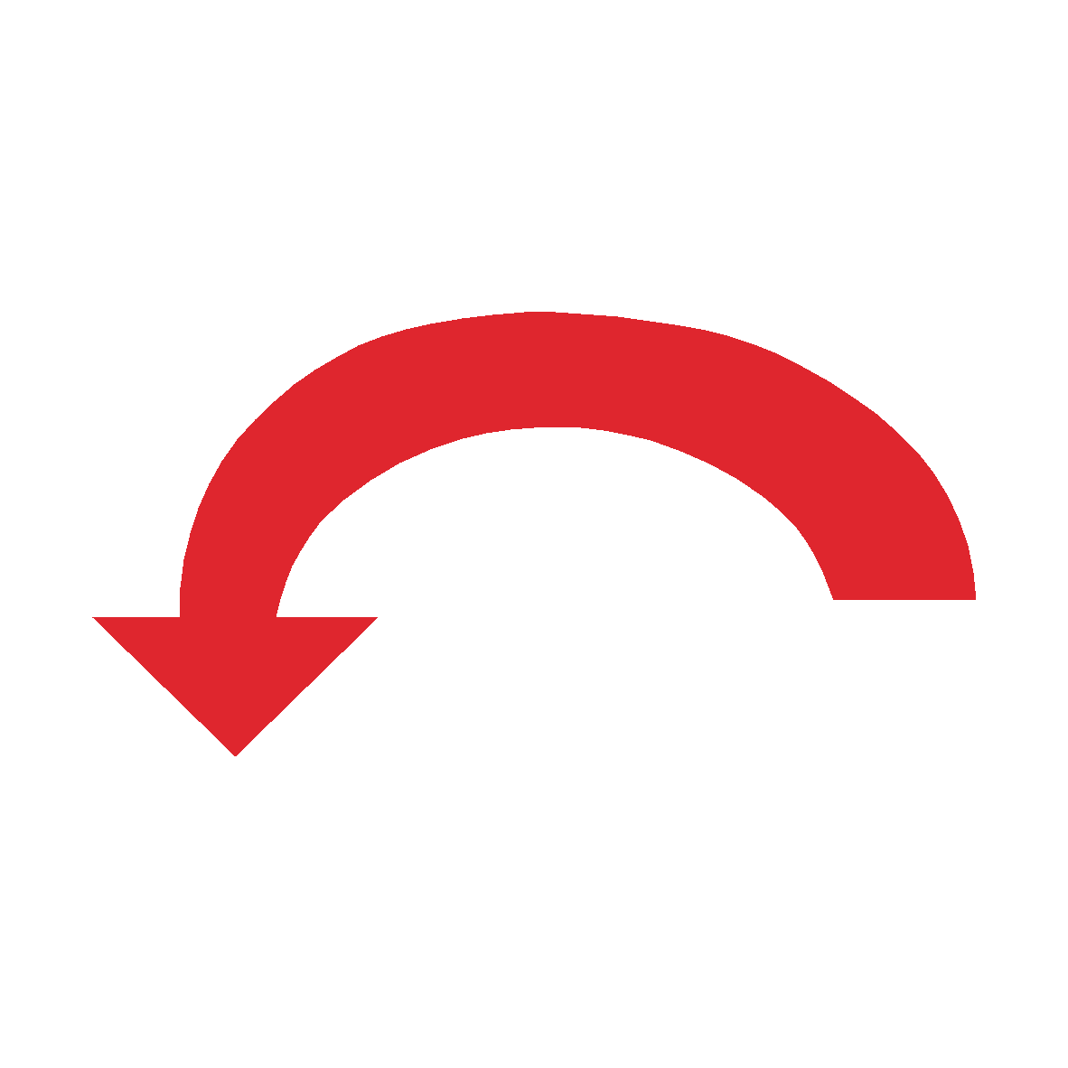 ISO 11684 Red Arrow safety label