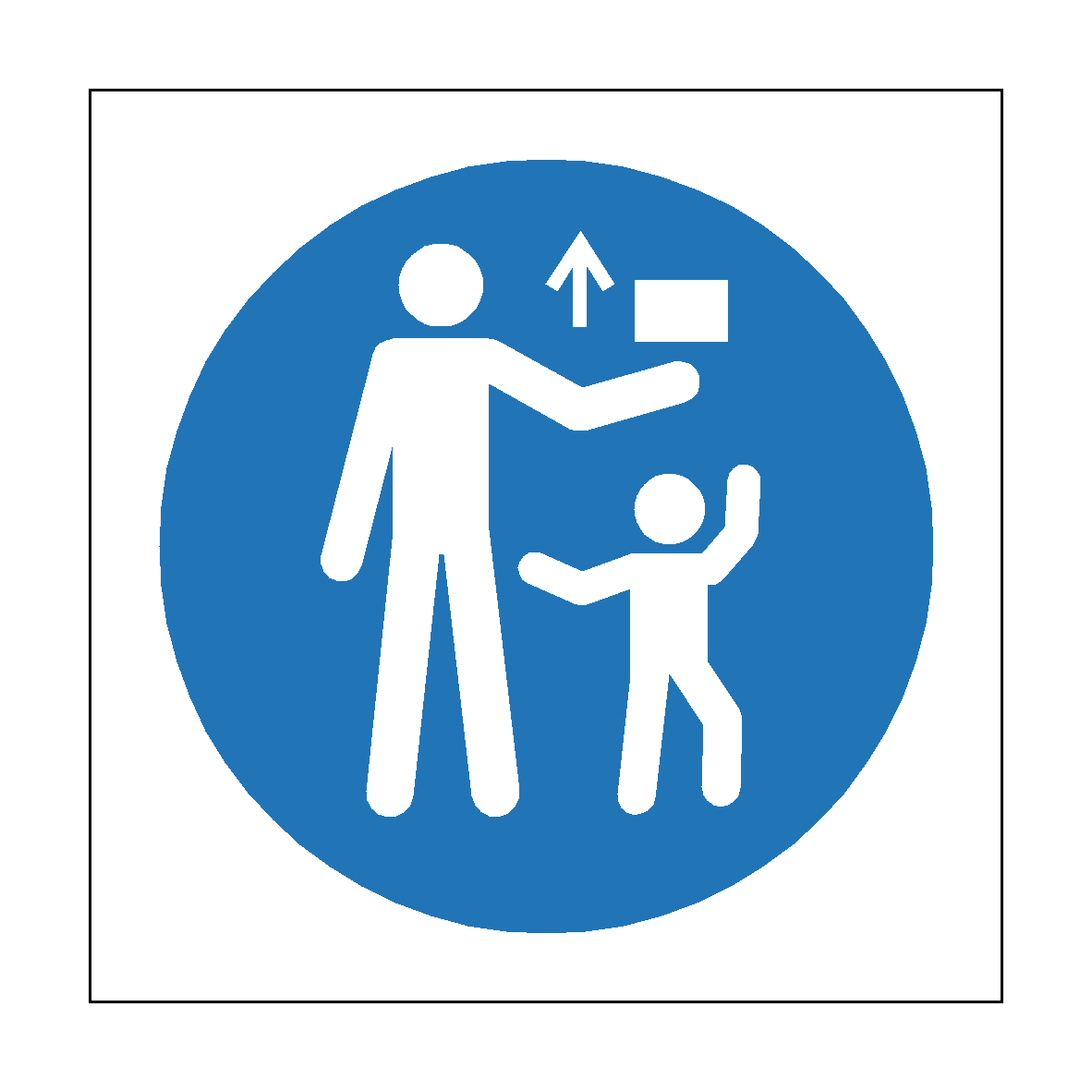 Keep Out of Reach of Children safety label