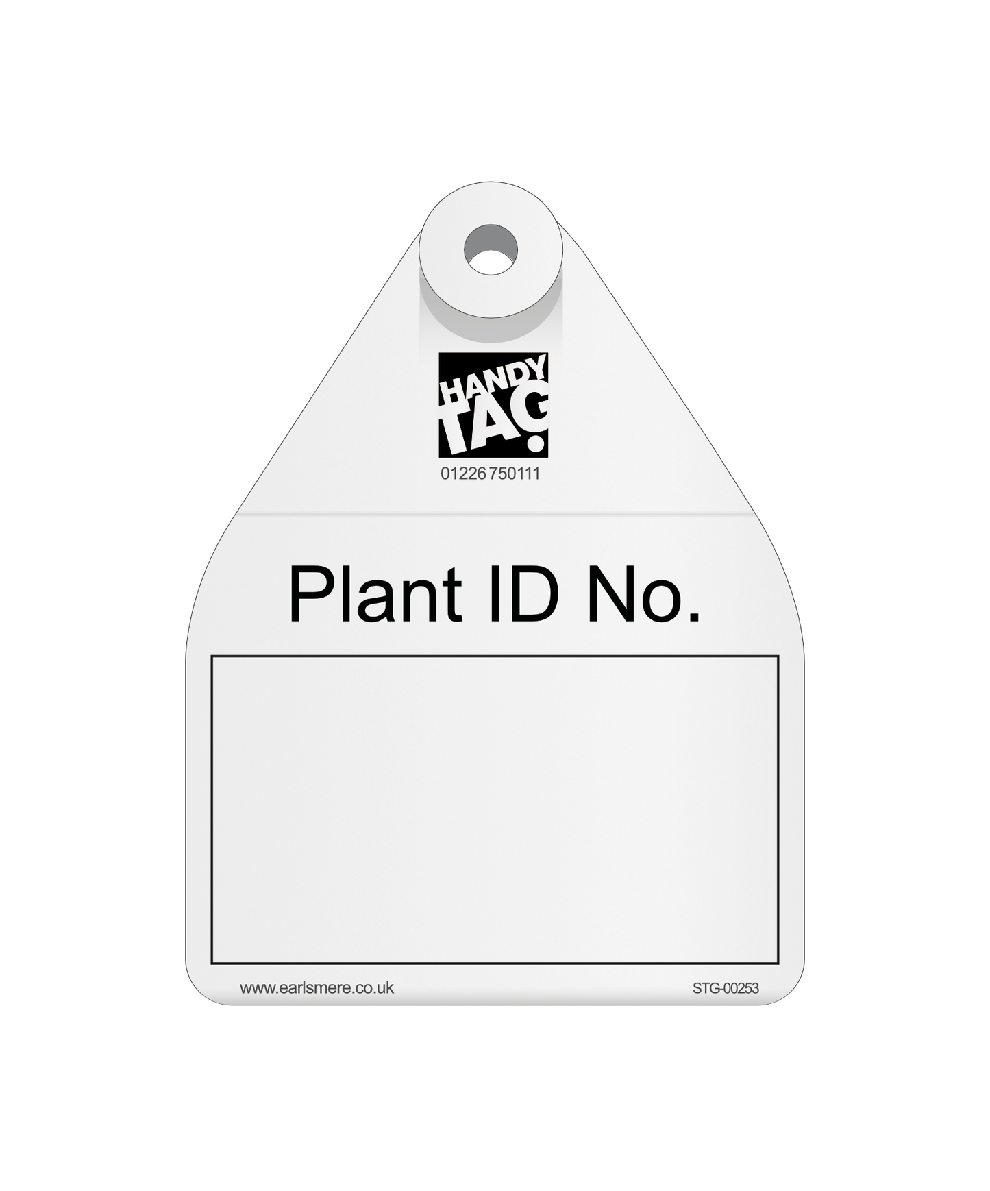 Plant ID No. Tag