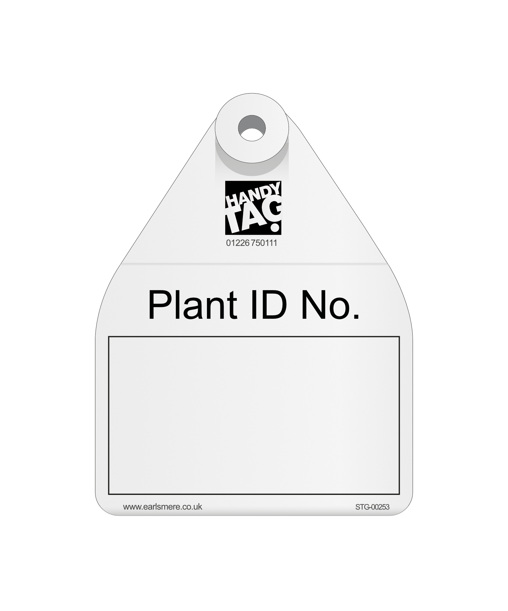 Plant ID No. Tag