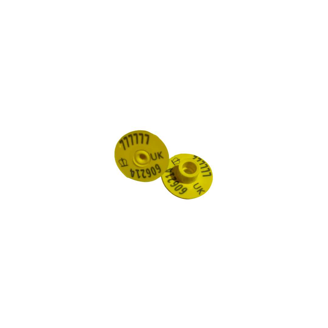 Cattle Ear Tags - Single Replacements - Neoflex TPS Button