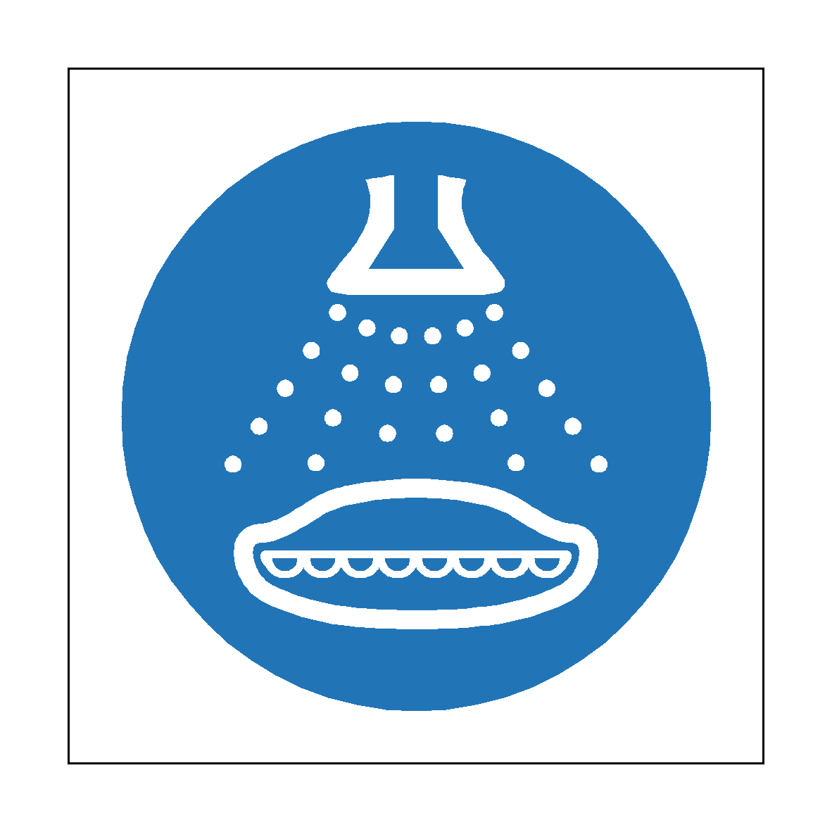 Start Water Spray in Launch Sequence safety label