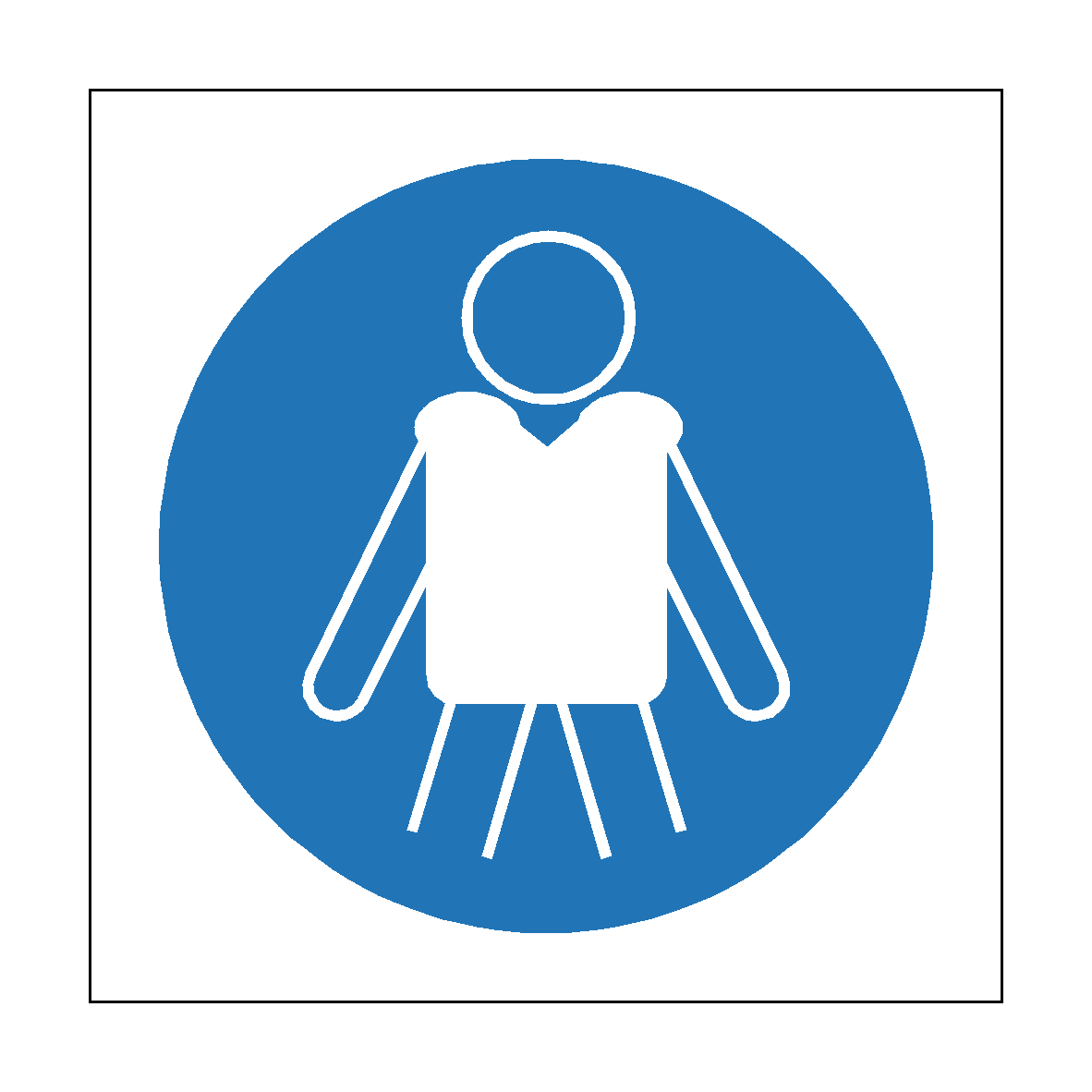 Wear Lifejacket safety label