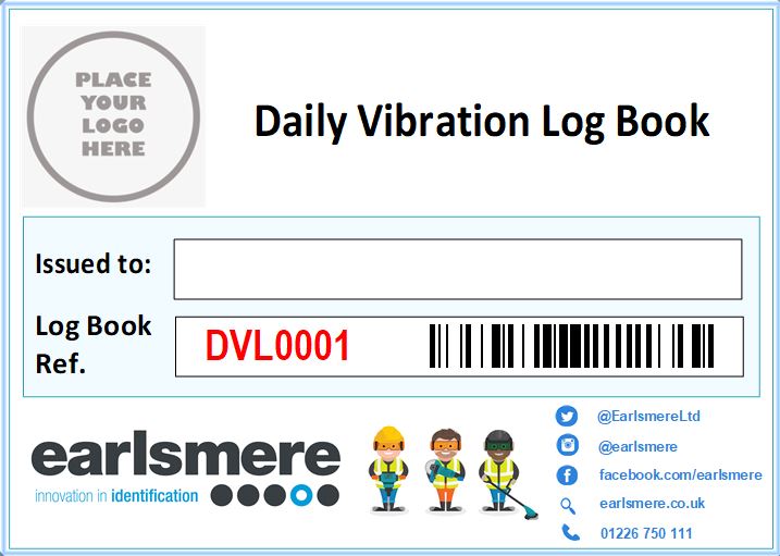 A5 Daily Vibration Log Book (400 Points)