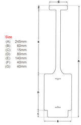 Flexi Tag Blank - Red