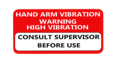 HAV Label Warning