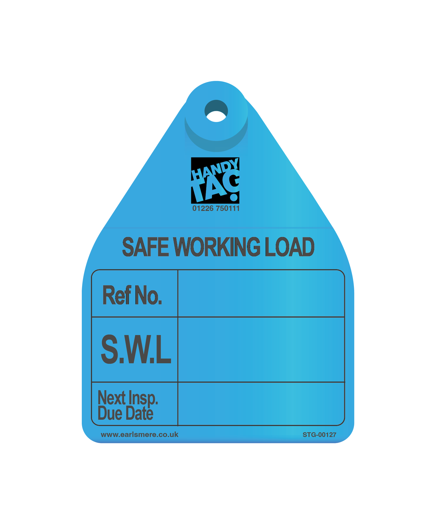 Safe Working Load Tag