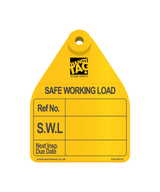 Safe Working Load Tag