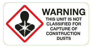 Not Classified for Capture Construction Dust Labels