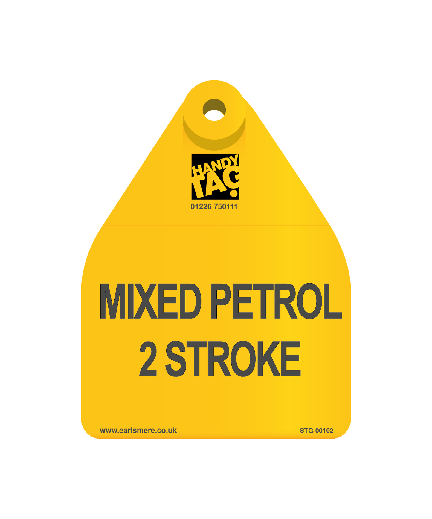 Mixed Petrol 2 Stroke Tag