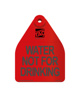 Water Not For Drinking Tag