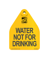 Water Not For Drinking Tag