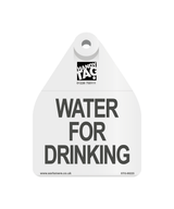 Water For Drinking Tag