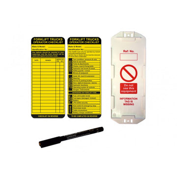 Forklift Safety Tag Kit