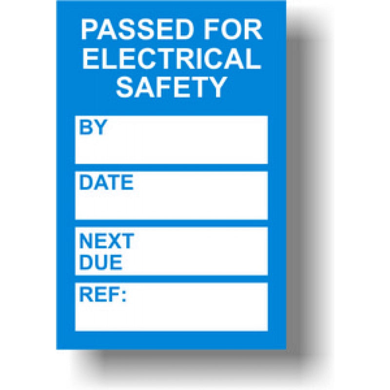 PAT Testing Inserts (Pack of 20)