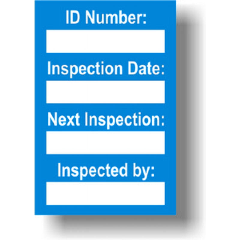 Harness Inspection Inserts (Pack of 20)