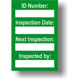 Harness Inspection Inserts (Pack of 20)