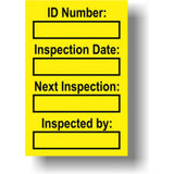 Harness Inspection Inserts (Pack of 20)