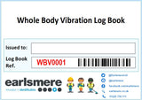 A4 Weekly Whole Body Vibration Log Book (2645 Points)